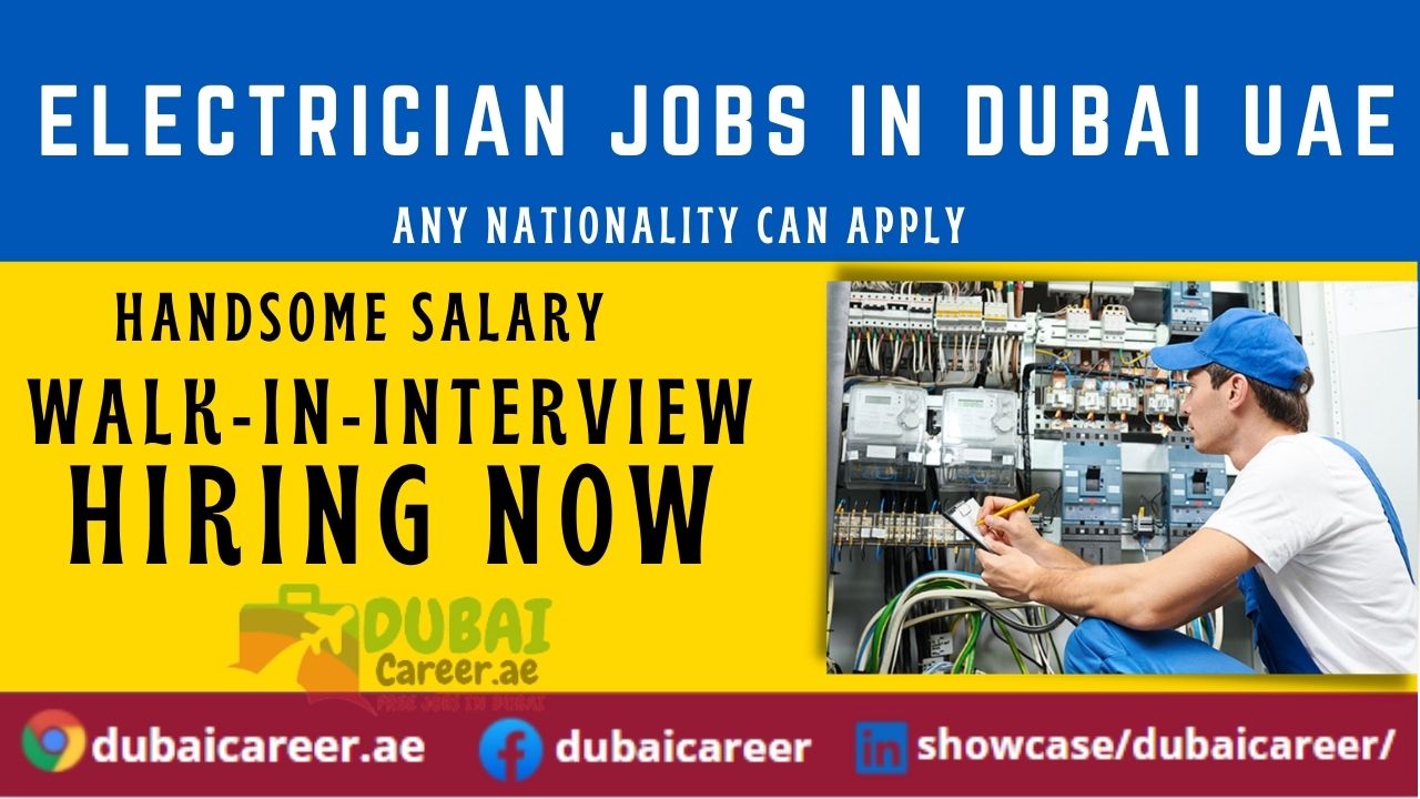 Electrician Career Jobs in Dubai