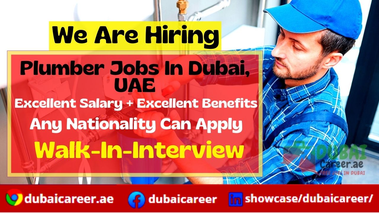 Plumber Career Jobs in Dubai