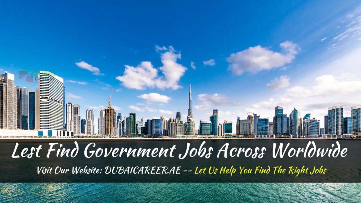 Government Jobs In Dubai