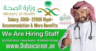 Ministry of Health Saudi Arabia Jobs