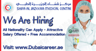 Shifa Al Jazeera Medical Centre Jobs