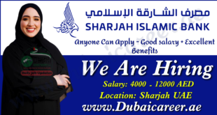 Sharjah Islamic Bank Jobs